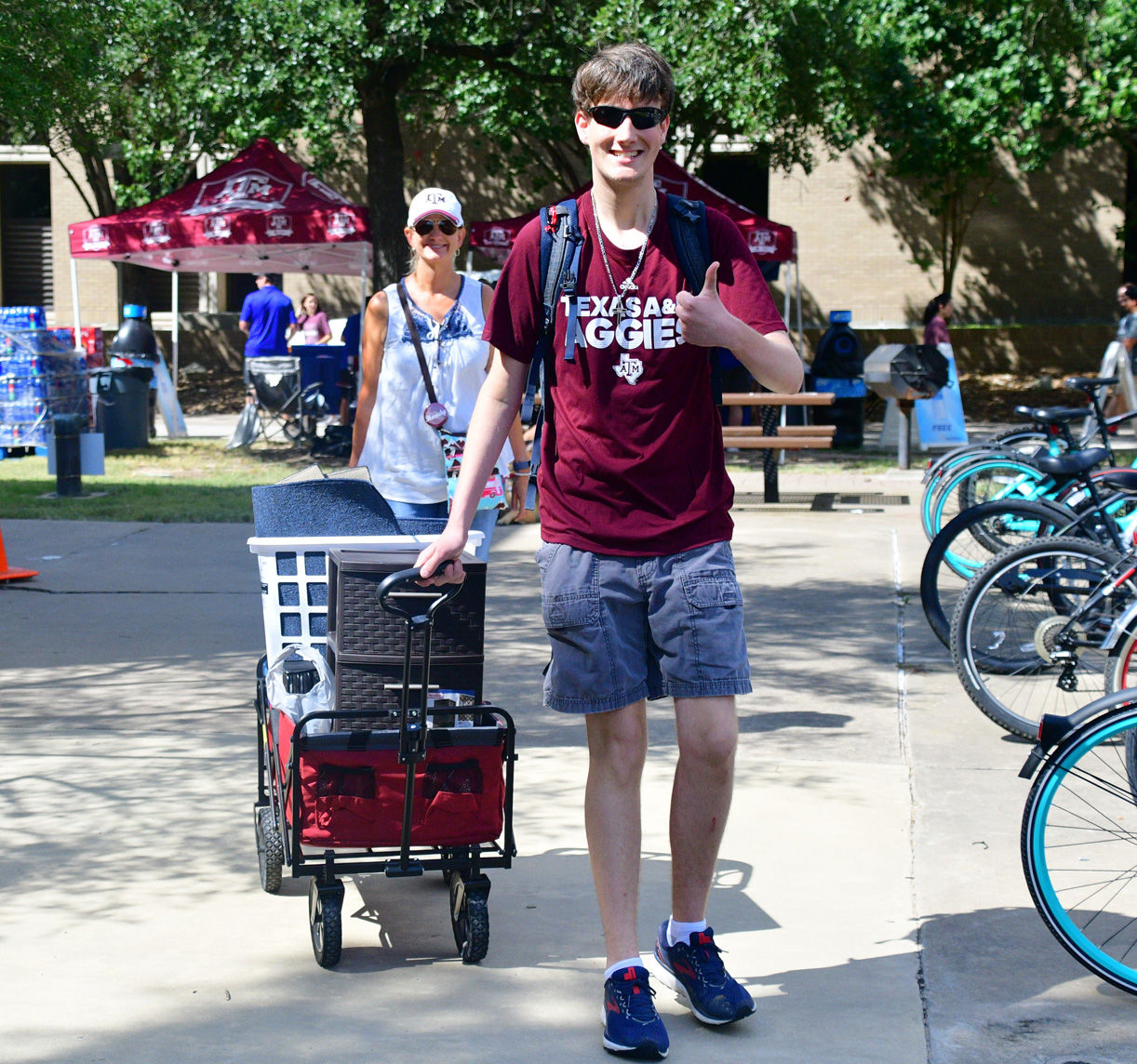 Texas A&M University Move-In Day 2019